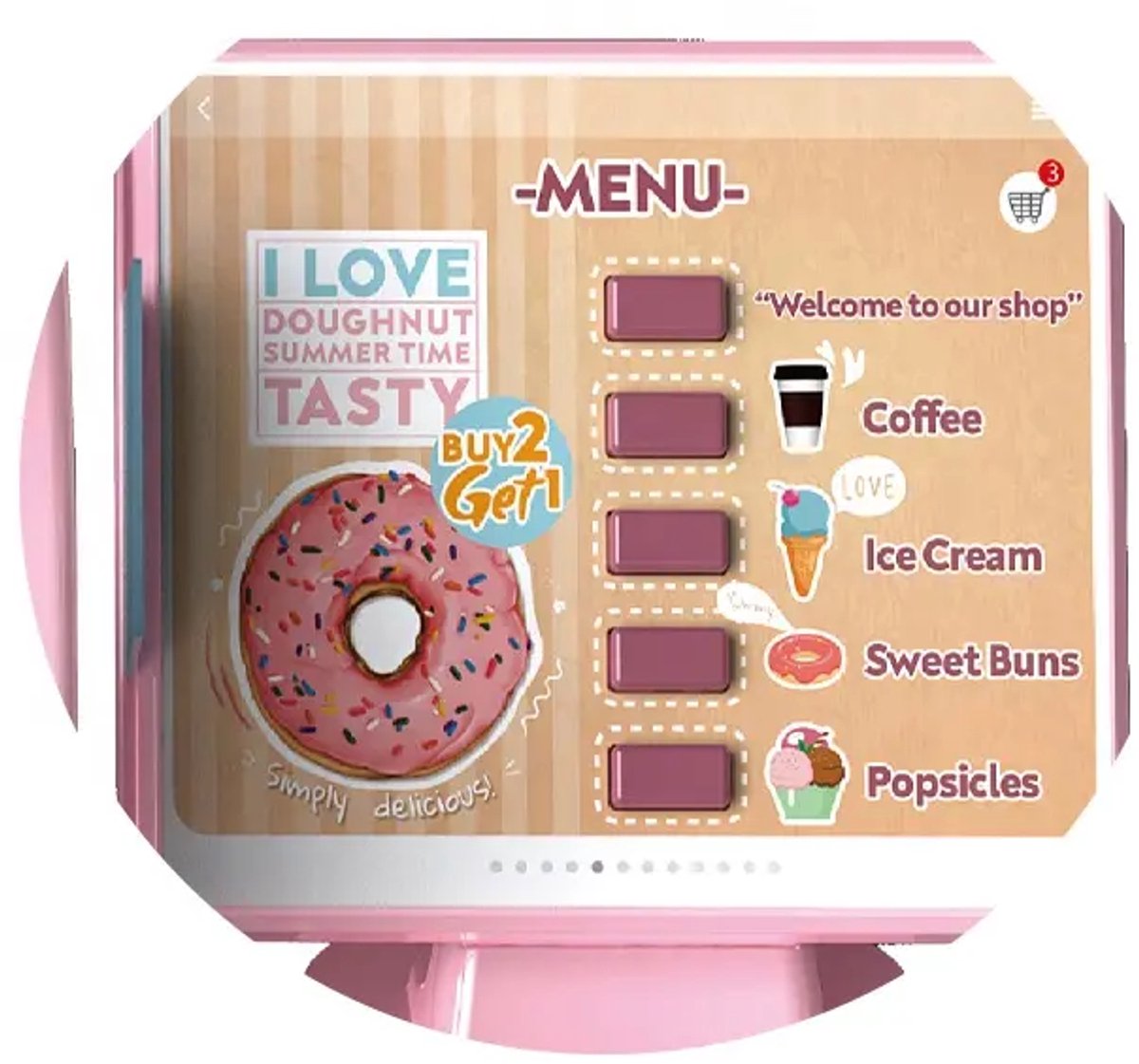 Ice Cream Counter, IJs Winkel, IJs Toonbank