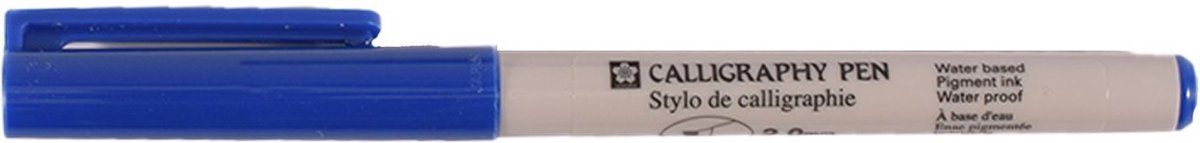 Sakura Kalligrafie pen - 2mm - Koningsblauw