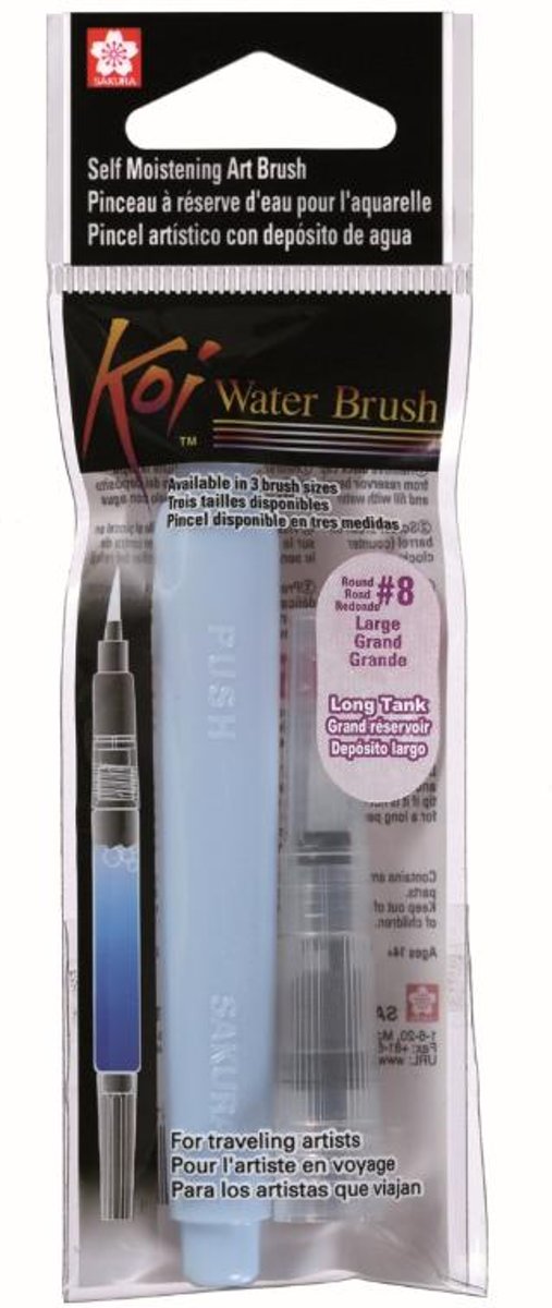   Koi Water Brush Large - groot reservoir - watervulbaar