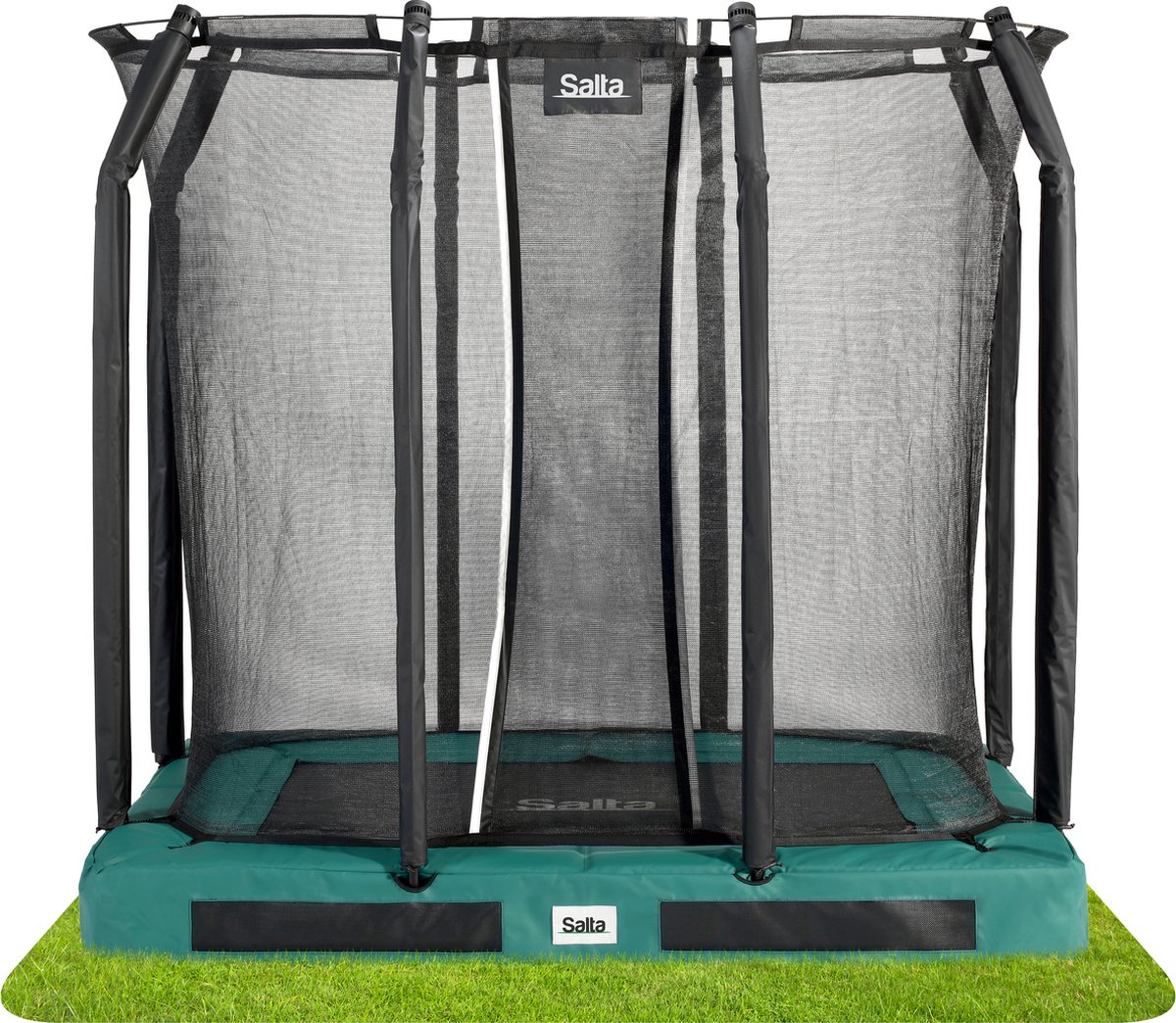   Premium Ground - Trampoline - 214 x 153 cm - Groen