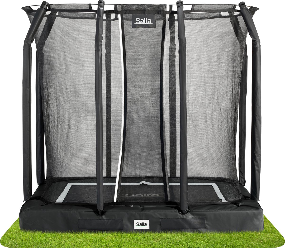   Premium Ground - Trampoline - 214 x 153 cm - Zwart