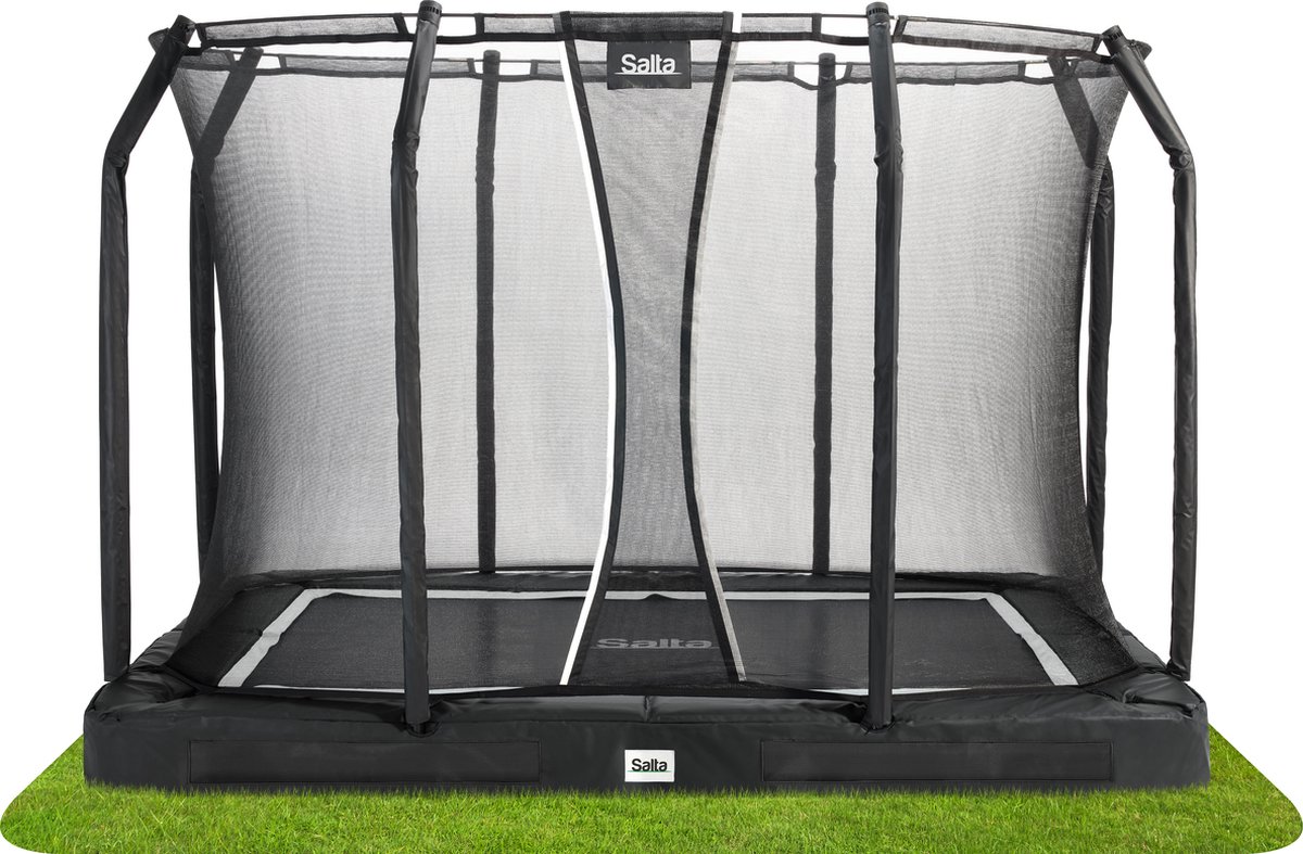   Premium Ground - Trampoline - 305 x 214 cm - Zwart
