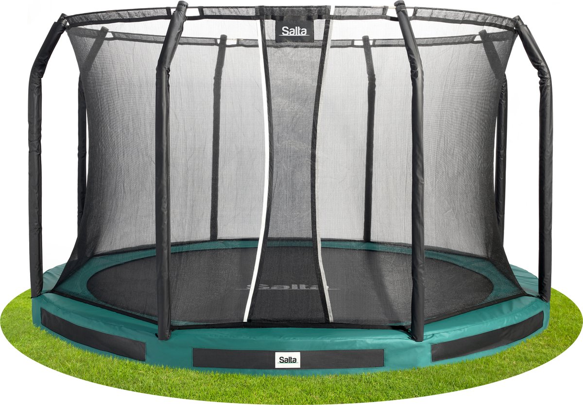   Premium Ground - Trampoline - ø 251 cm - Groen