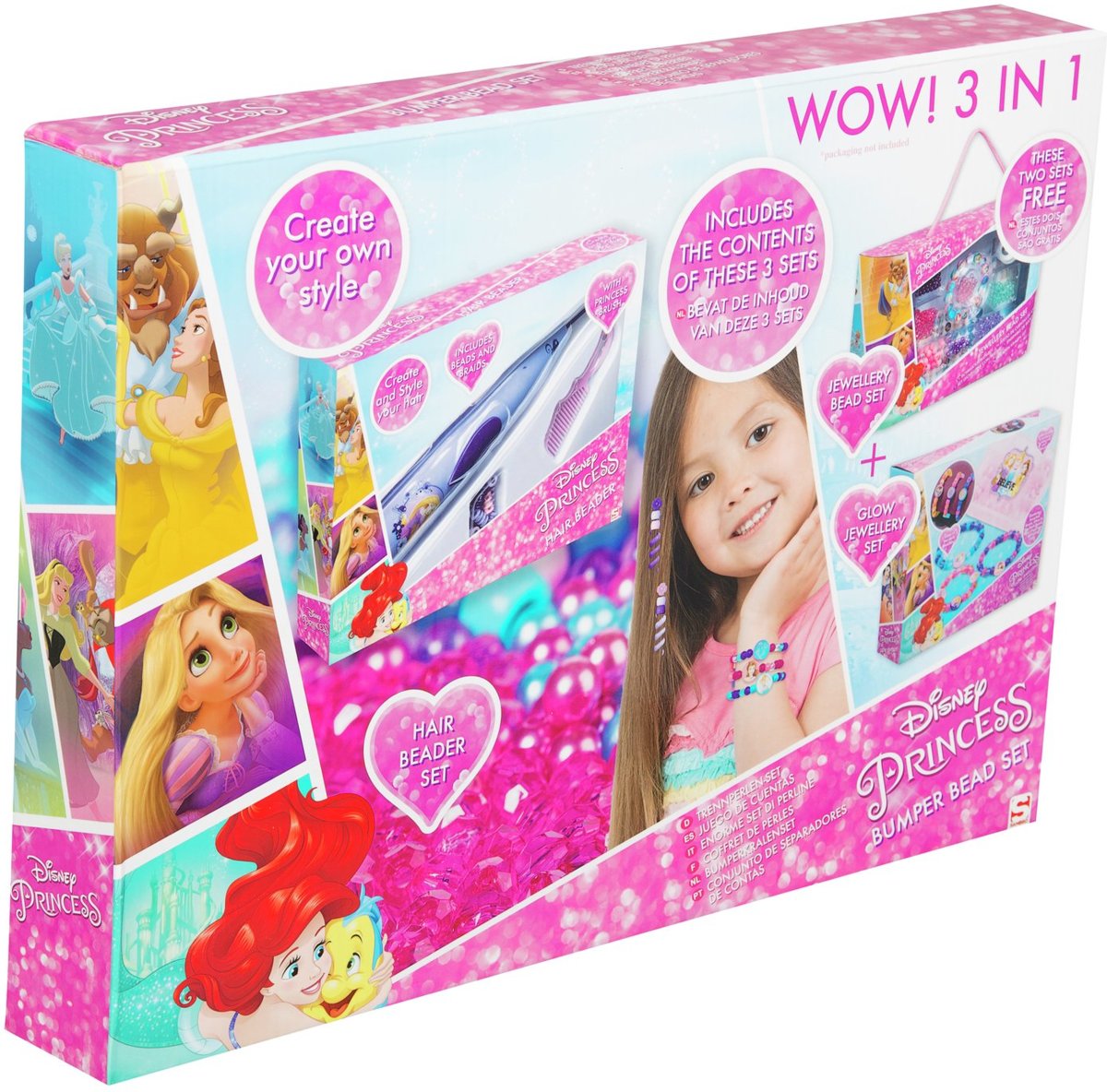 Disney Princess 3in1 Kralenset