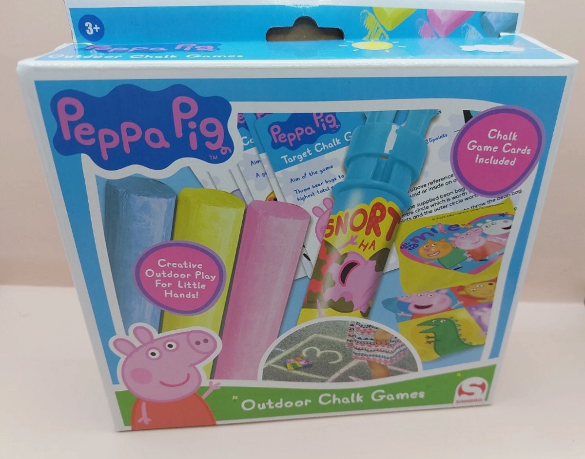 Peppa pig stoepkrijt