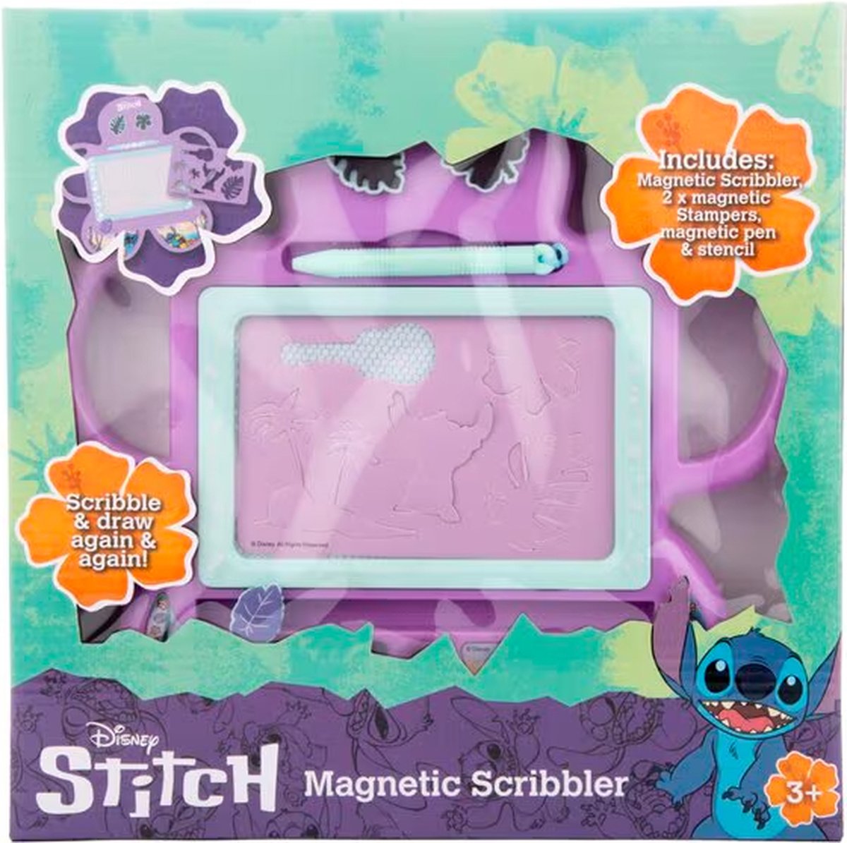 Disney Stitch Magnetisch Tekenbord voor Kinderen - Magnetisch Bord Kinderen - Magisch Tekenbord