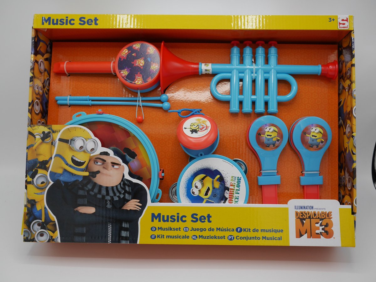 Minions muziekset 9 delig