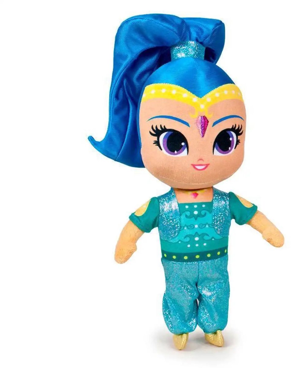 Shimmer Shine knuffel blauw 30 cm