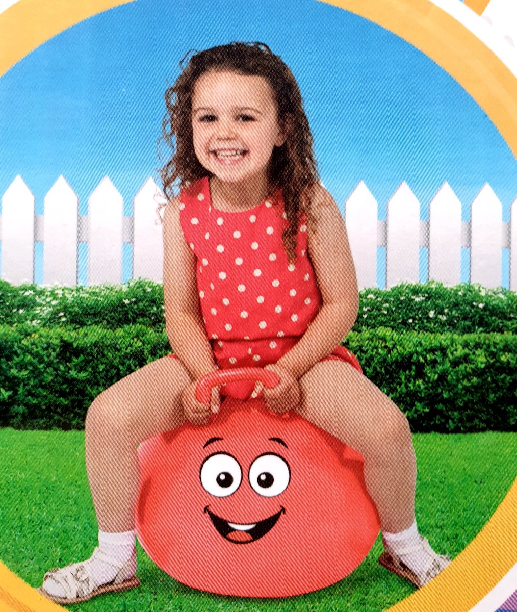 Skippybal Rood 45 cm