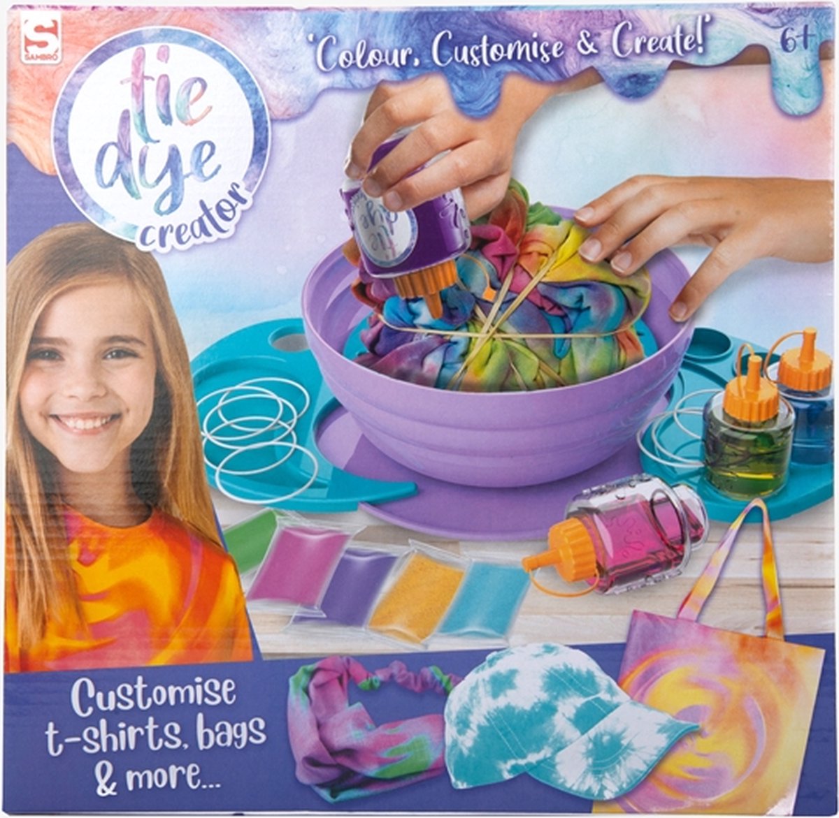 Tie dye hobbykit