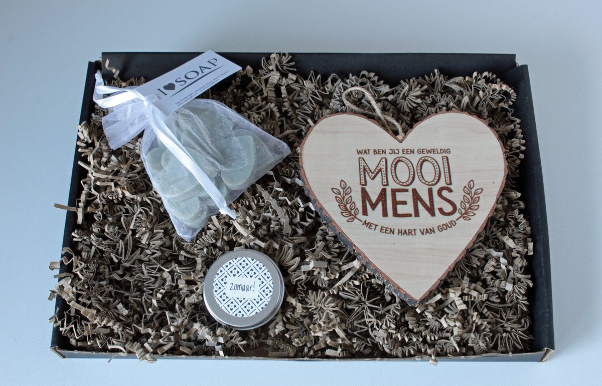 Brievenbus cadeau Je bent een mooi mens - cadeau man - cadeau vrouw - cadeau vriendschap