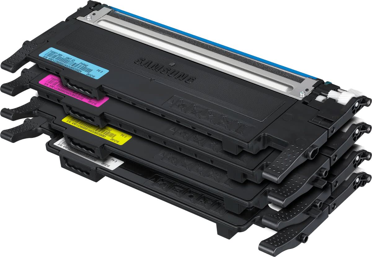 Samsung CLT-P4072C - Tonercartridge / 4 Kleuren / 4 Pack