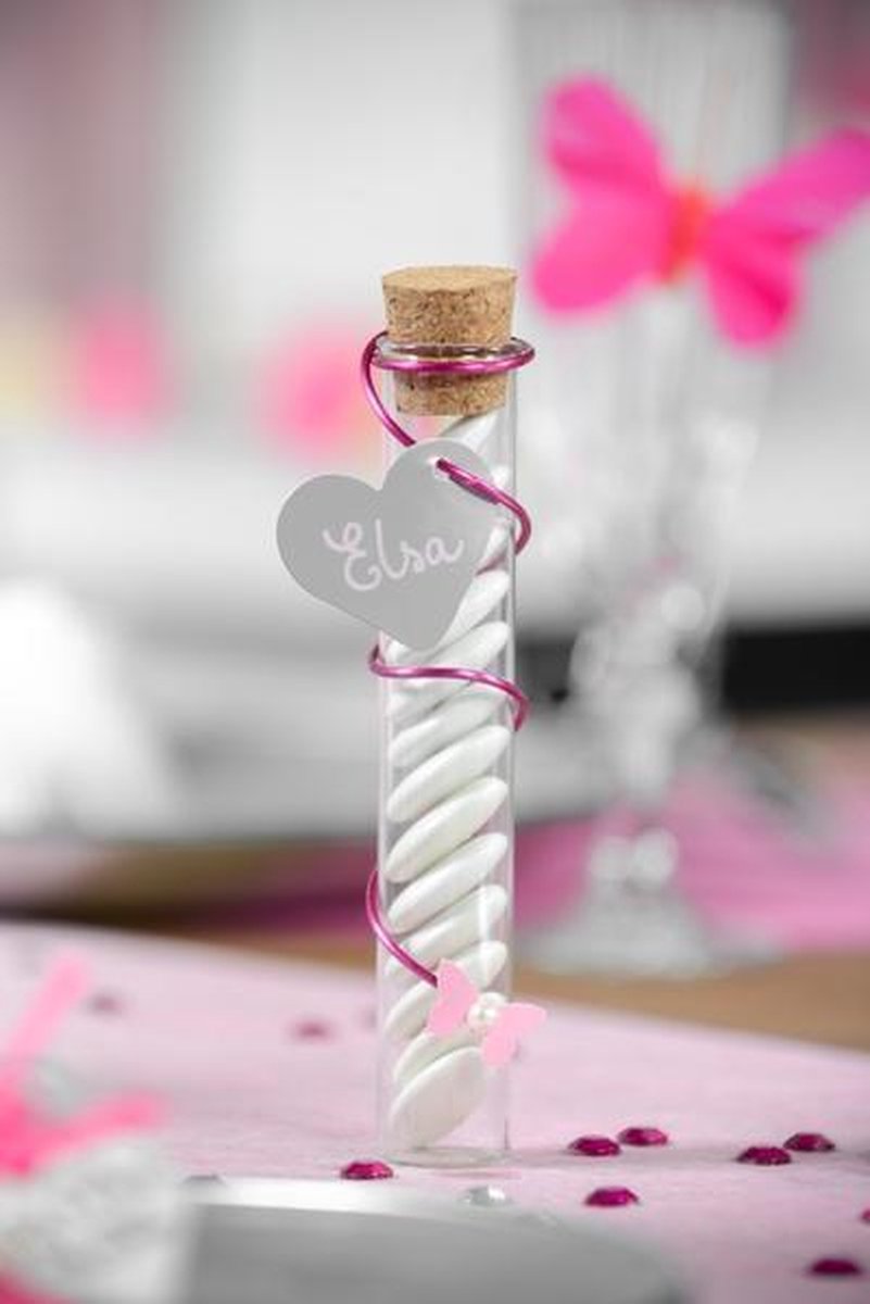 Santex 48 glazen reageerbuisjes 15 cm