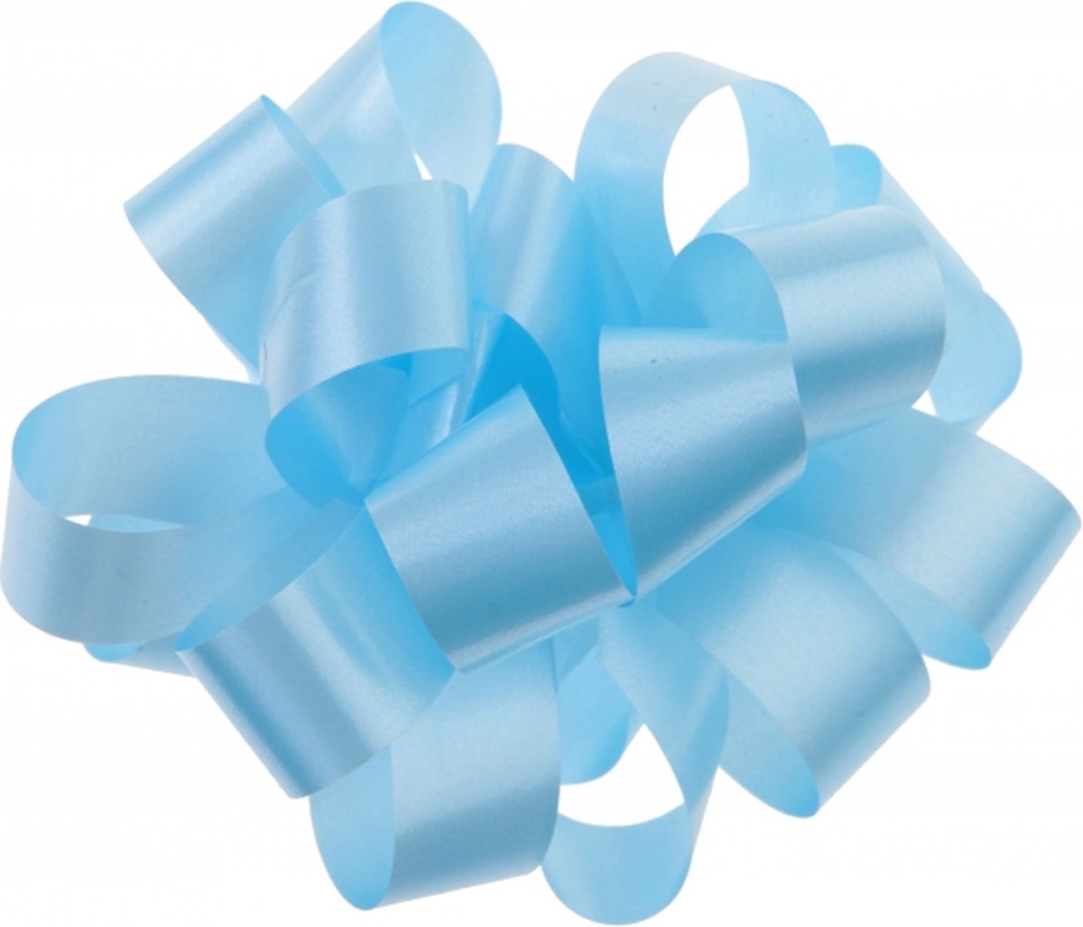 Trekstrikken lichtblauw 19mm breed - rol 40 meter