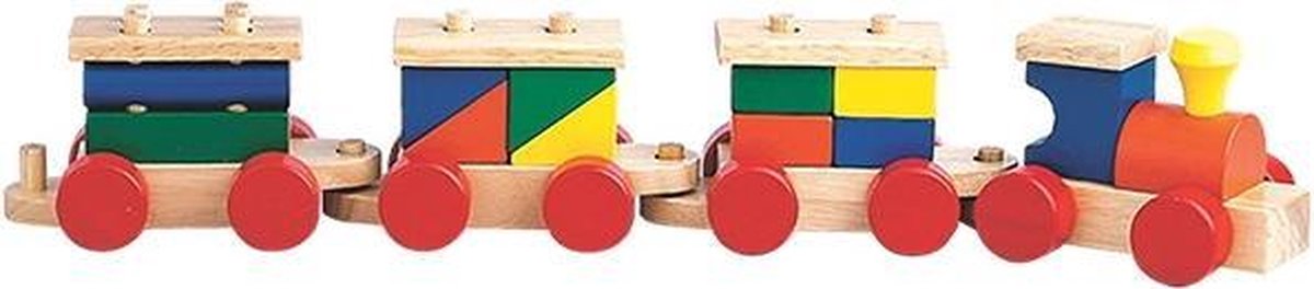 Santoys Bouwtrein 4-dlg. kleur