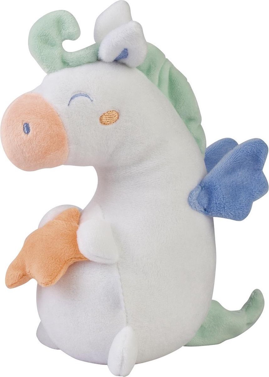 Saro Knuffel Paard Junior Wit 17 Cm