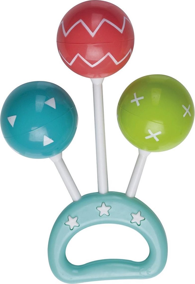 Saro Rammelaar Ball Junior Groen/rood/blauw