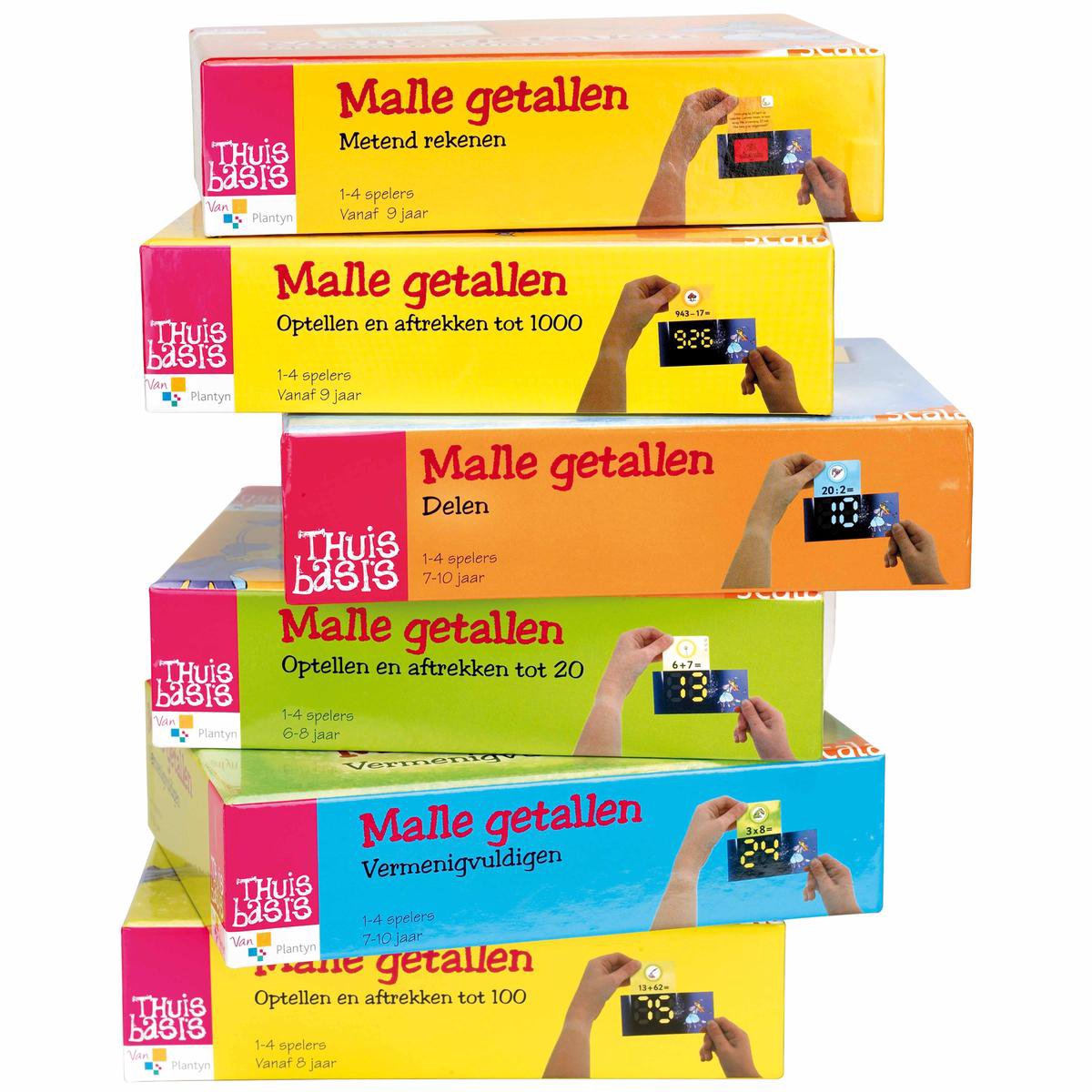 Malle Getallen Optellen en Aftrekken tot 100