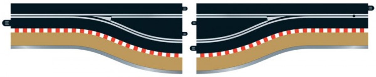   - Pit Lane Track Left Hand Includes Sensor (Sc7014)