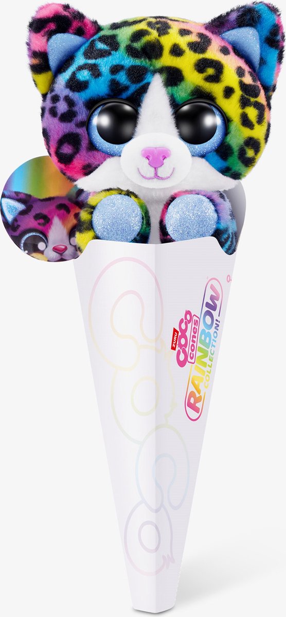 Coco Surprise Cones Rainbow knuffels - Roze