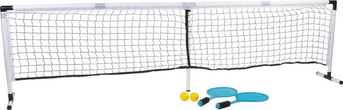 Scatch Tennisset - 1 Net - 2 Rackets - 2 Ballen - 245 x 30 x 63 cm