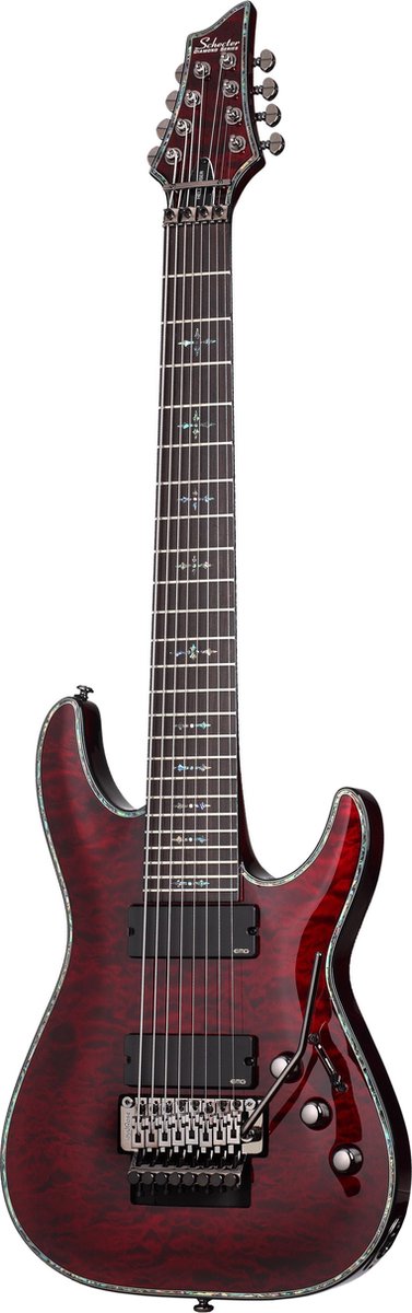 Schecter Hellraiser C-8 FR Black Cherry