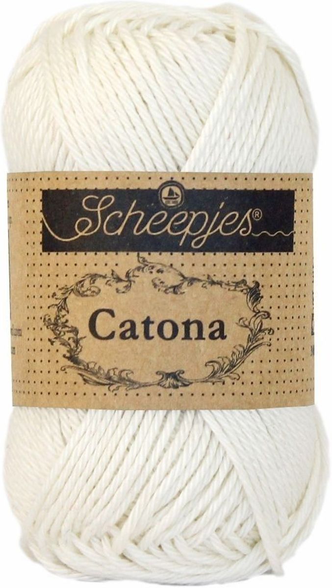 10 x   Catona 50 gram - 105 Bridal White