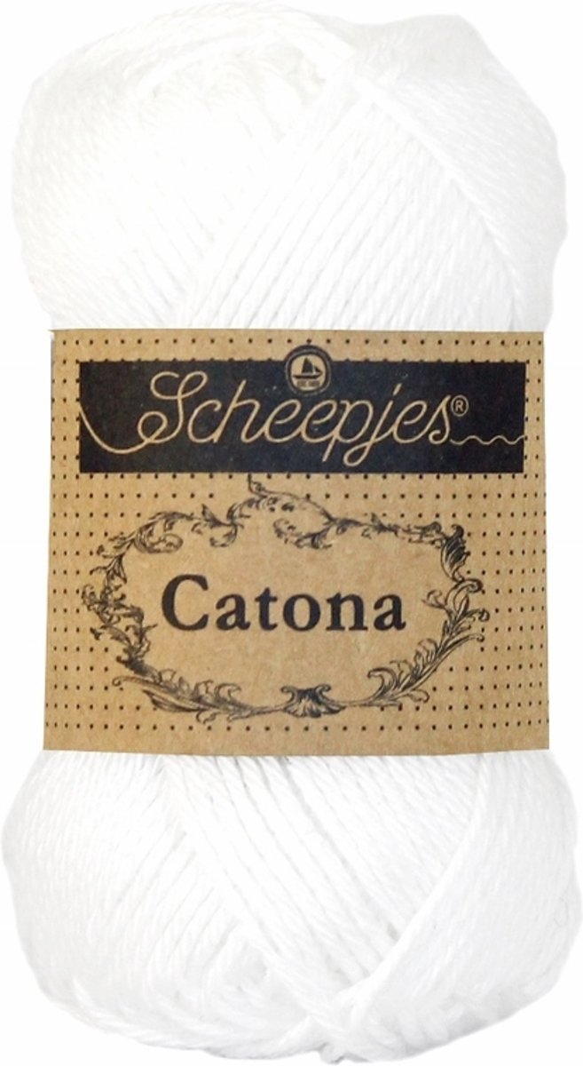 10 x   Catona 50 gram - 106 Snow White