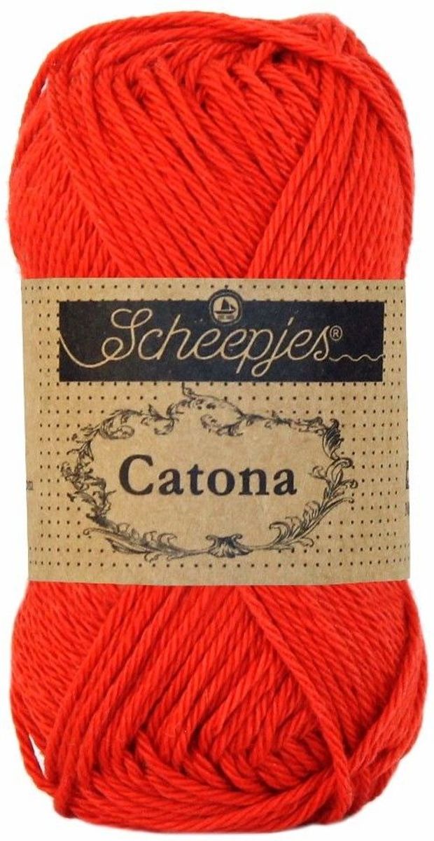 10 x   Catona 50 gram - 115 Hot Red
