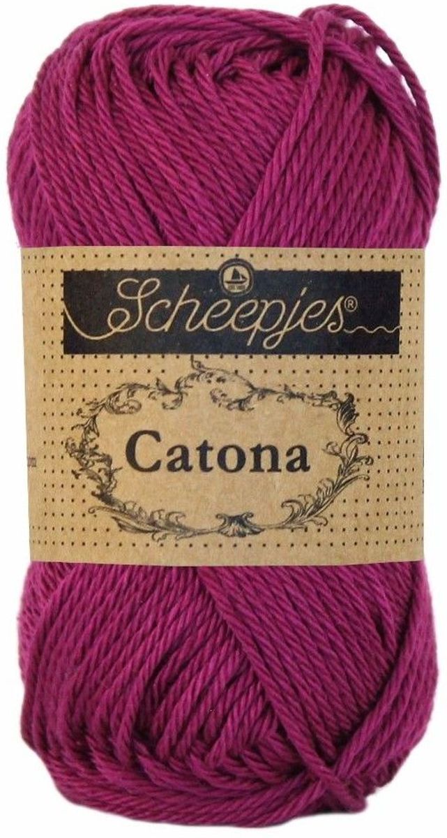 10 x   Catona 50 gram - 128 Tyrian Purple