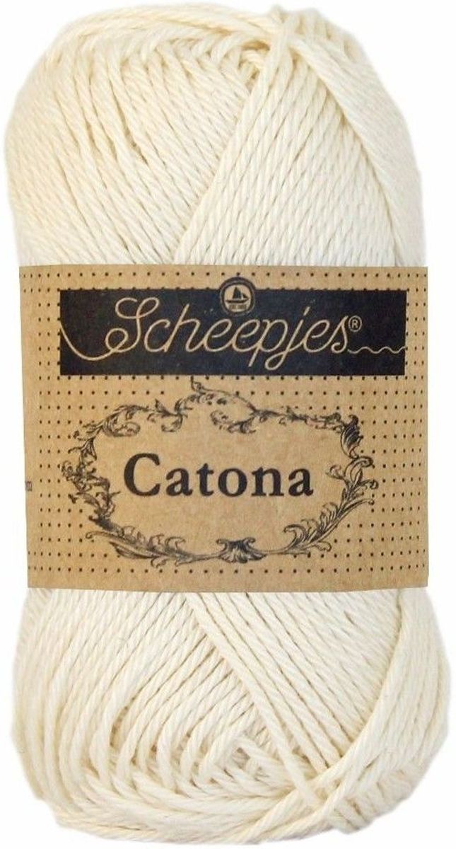 10 x   Catona 50 gram - 130 Old Lace