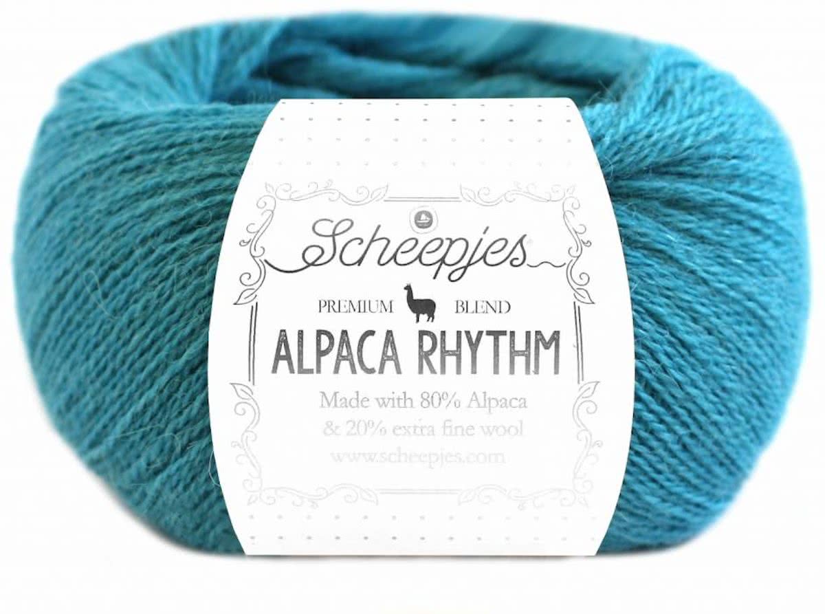   Alpaca Rhythm Lindy (659) PAK MET 10 BOLLEN a 25 GRAM.