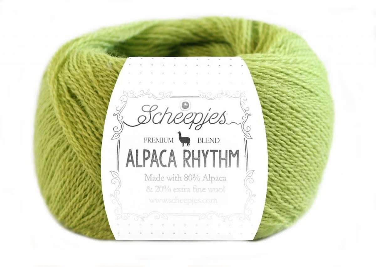   Alpaca Rhythm Smooth (652) PAK MET 10 BOLLEN a 25 GRAM.