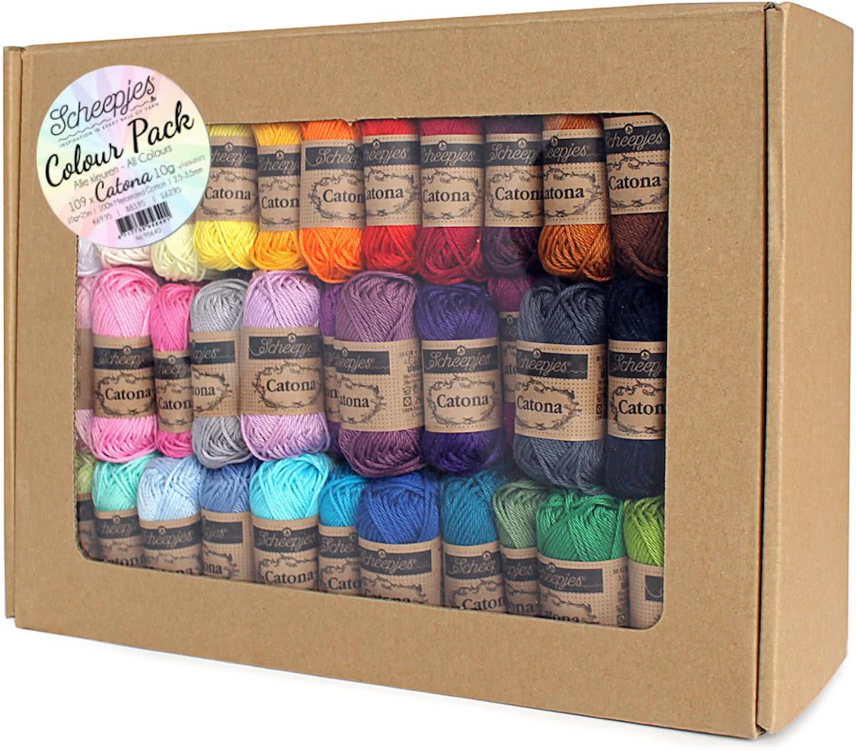   Catona Colour Pack 109 kleuren x 10 gram