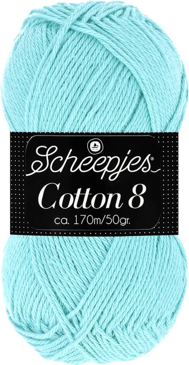 Scheepjes Cotton 8 50 gram nr 663 Blauw