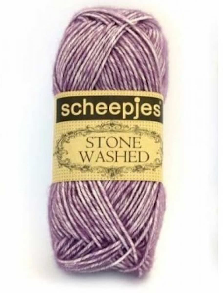 Stone Washed Deep Amethyst Kleur 811. Pak 10 Stuks