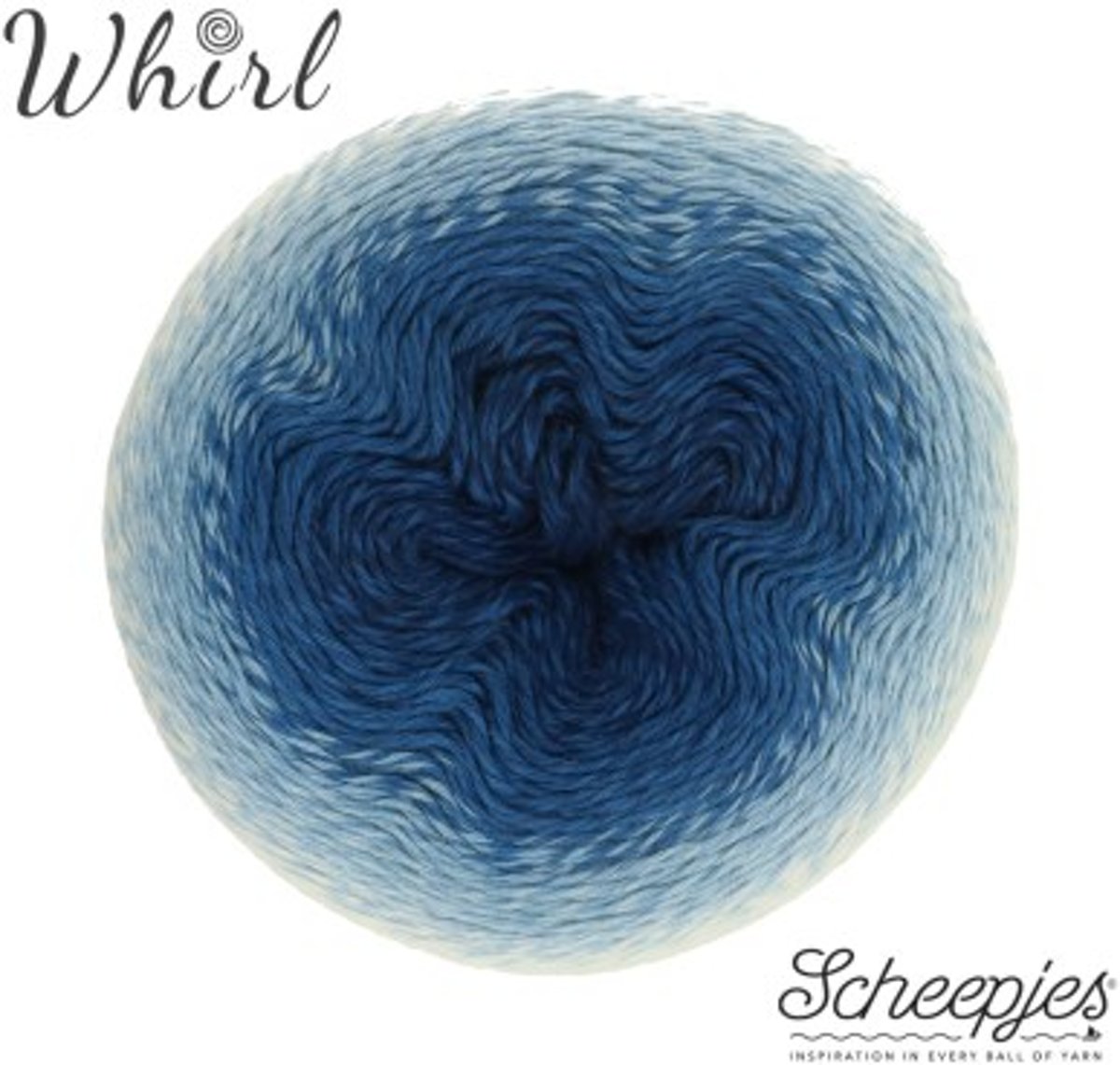 Scheepjes Whirl Ombre - 553 - Indigo Plane