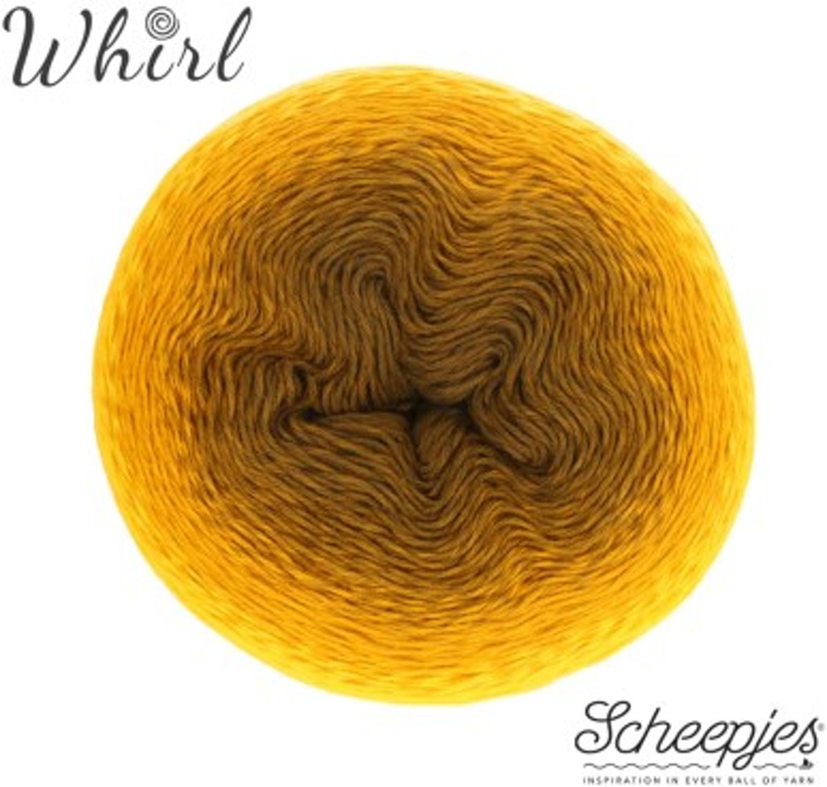 Scheepjes Whirl Ombré - 564 - Golden Glowworm