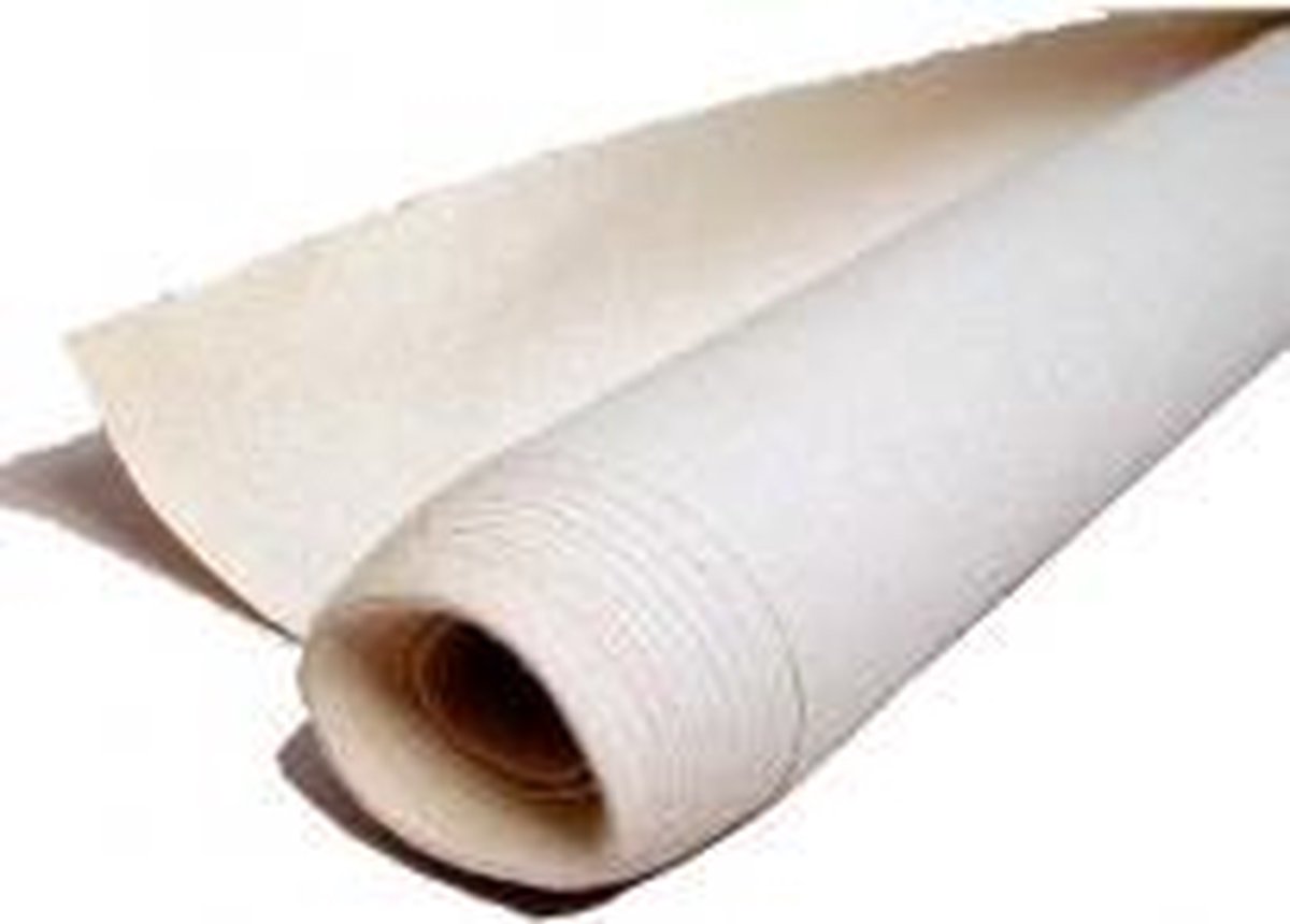 Canvas rol 10m/ 2,1m - 100% katoen - 380gr/m2