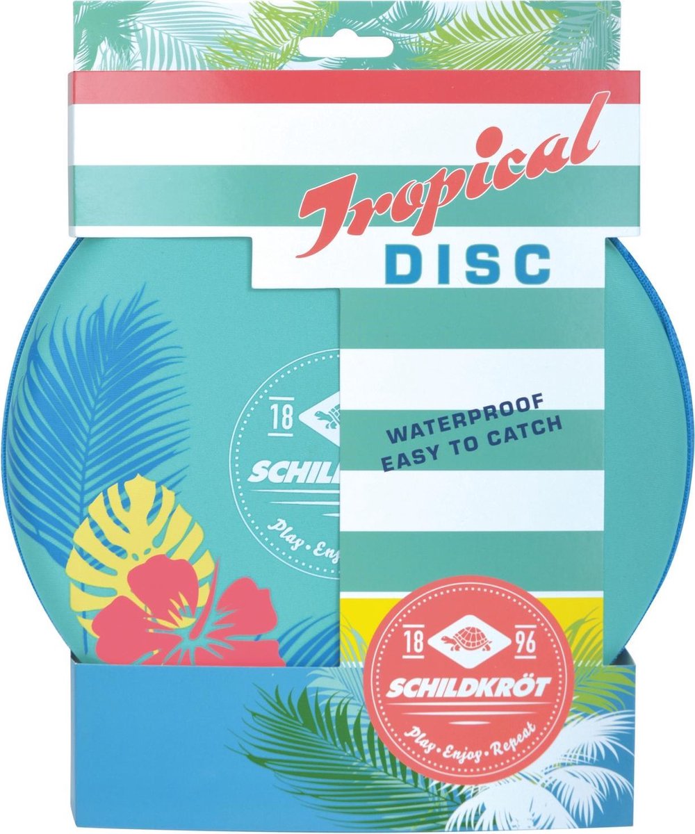 Schildkröt Funsports Frisbee Tropical Disc 24 Cm Schuim/ Neopreen