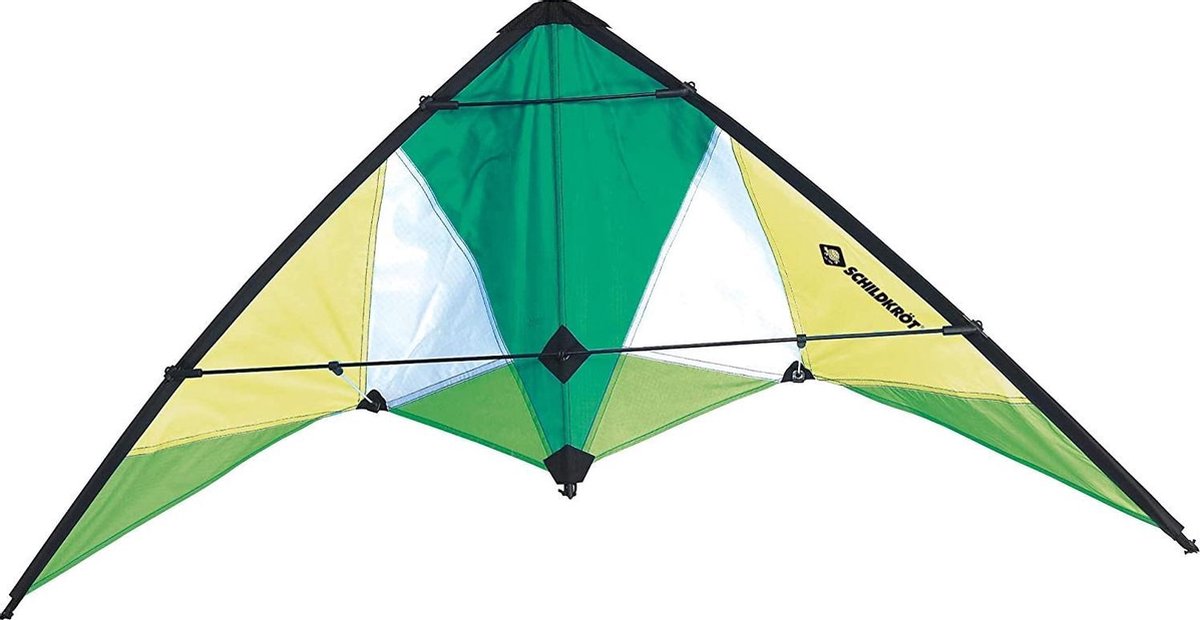 Schildkröt Funsports Stuntvlieger 133 133 Cm Groen 4-delig