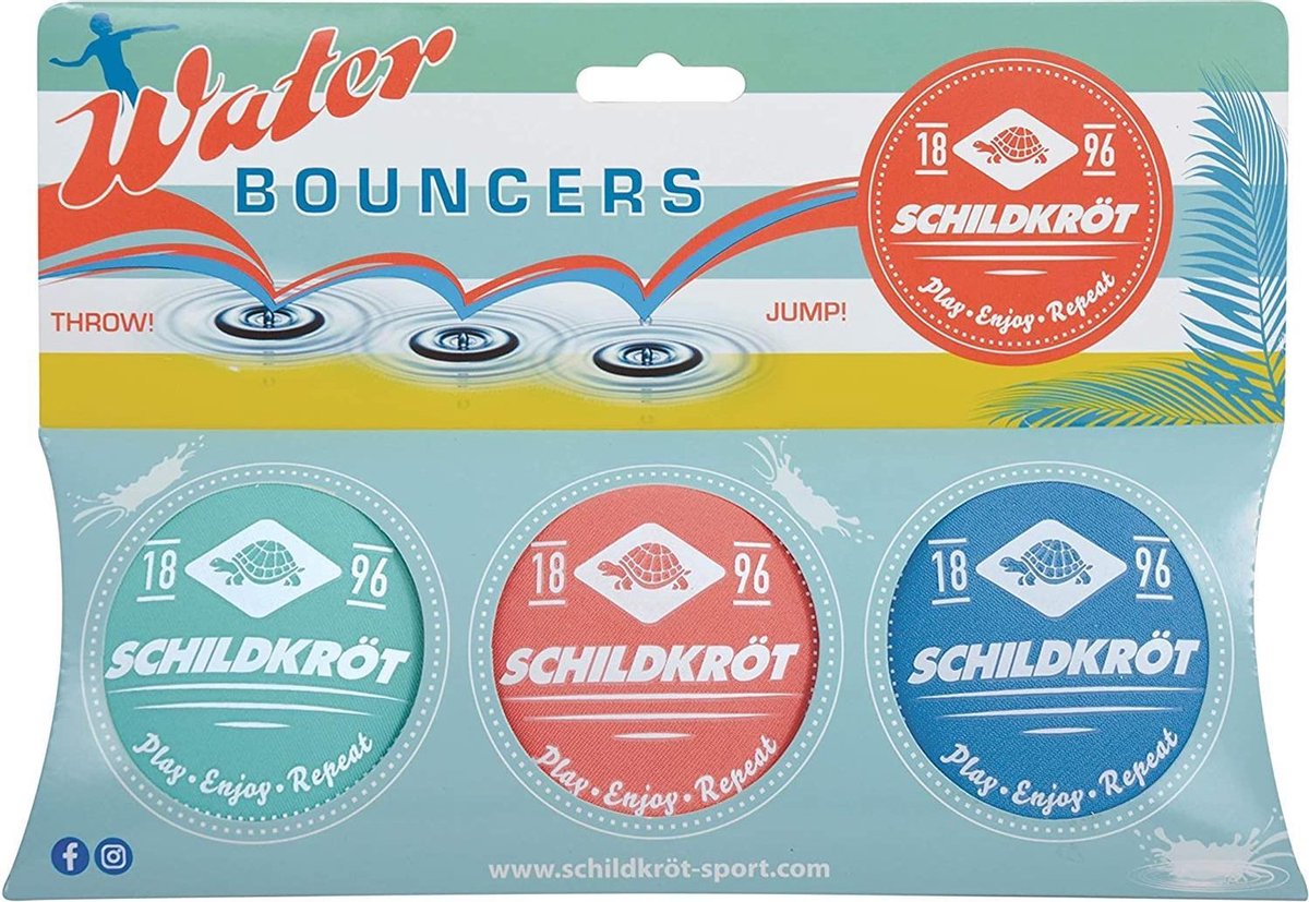 Schildkröt Funsports Water Bouncers 8 Cm Neopreen 3-delig
