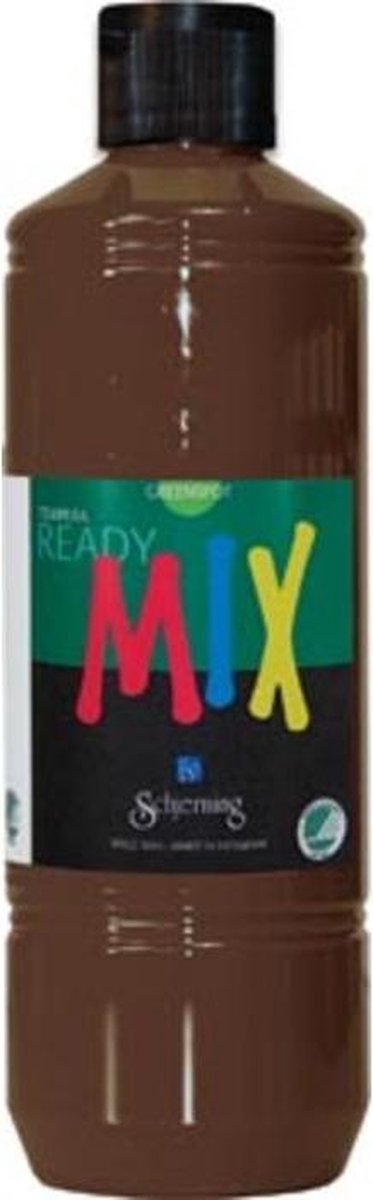 Plakkaatverf - Milieuvriendelijk - Bruin - Matt - Greenspot - 500ml