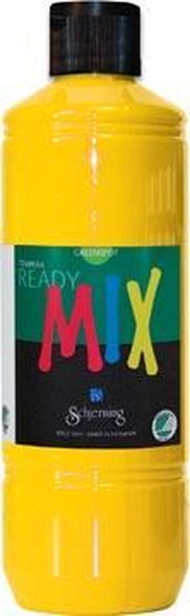 Plakkaatverf - Milieuvriendelijk - Primair Geel - Matt - Greenspot - 500ml