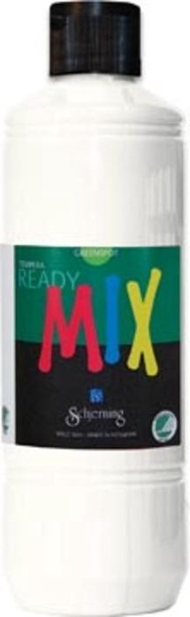 Schjerning plakkaatverf Ready Mix 500ml Wit