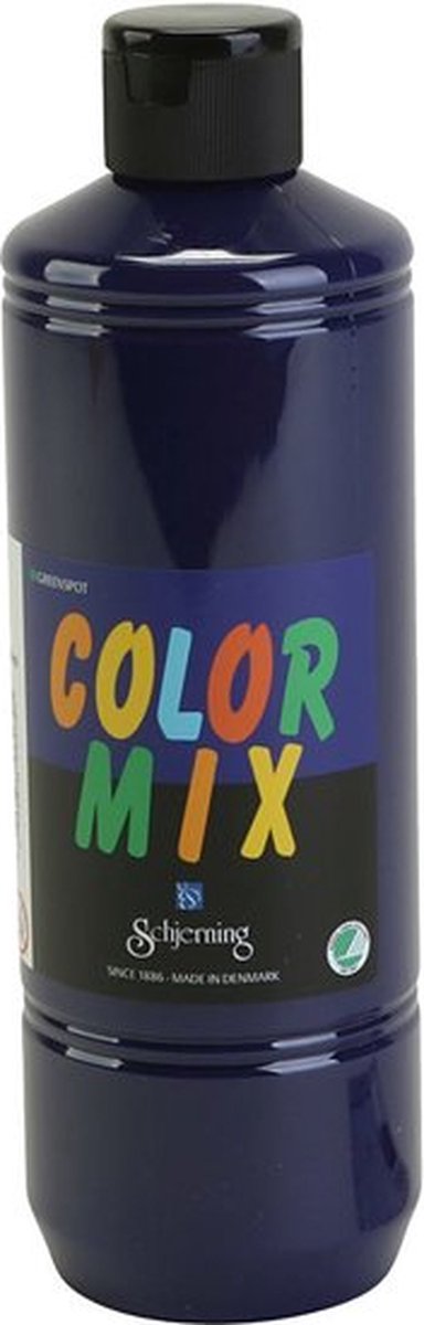 Verf - Donkerblauw - Milieuvriendelijk - Greenspot Colormix - 500ml