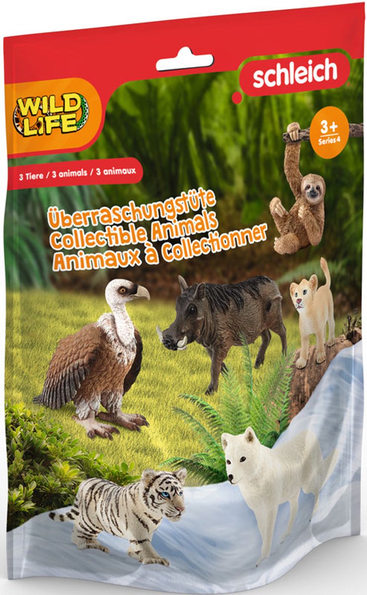 Schleich Wild Life grote blind bag verrassing speelgoed dieren.