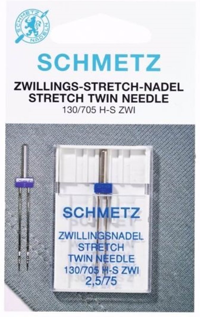 Naaimachine tweeling naald  stretch  130/705 H-S ZWI 2,5/75