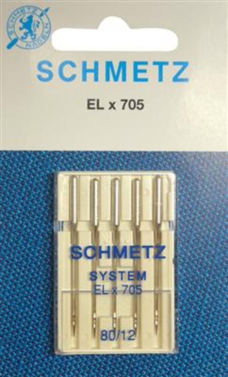 Schmetz Overlock naalden System EL x 705 maat 80/12