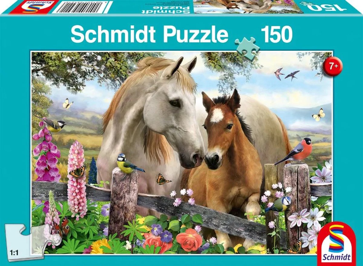 Schmidt Spiele 56421 - Paarden - puzzel - 150 stukjes